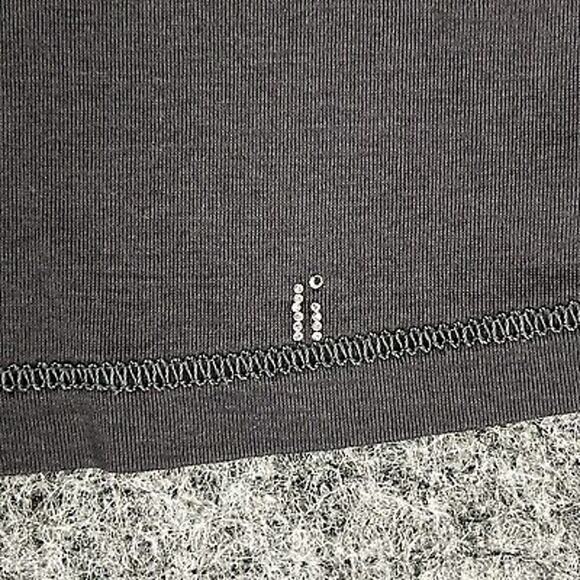 Lilienfels Shirt Womens 10 Gray Lightweight 3/4-Sleeve Cotton‎ Round Neck - Picture 3 of 10